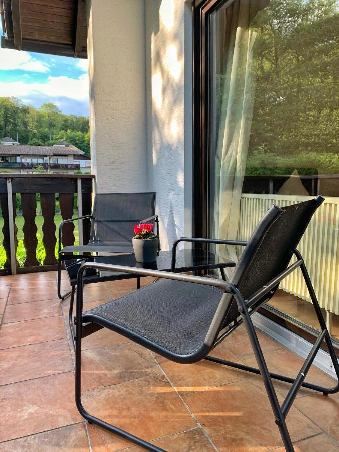 Ferienwohnung Am Ententeich Bad Marienberg Extérieur photo