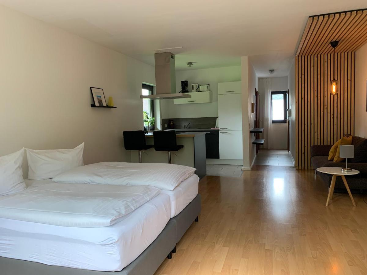 Ferienwohnung Am Ententeich Bad Marienberg Extérieur photo